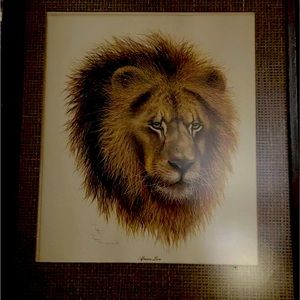 Hanging autographed art!